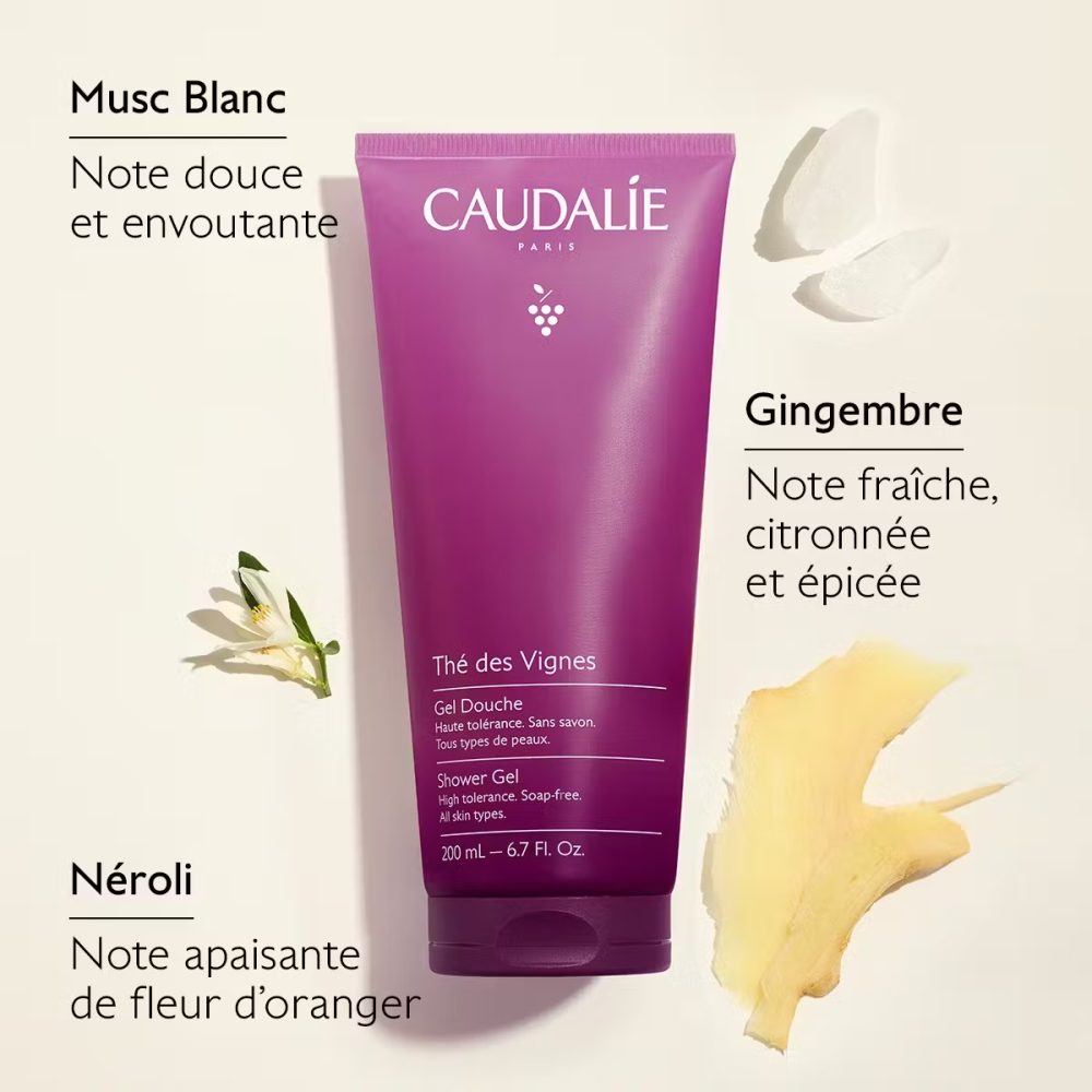 CAUDALIE Thé des Vignes Gel Douche Thé des Vignes -200ml