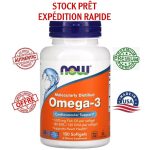 Now Foods Oméga 3 /180 EPA/120 DHA 100 capsules