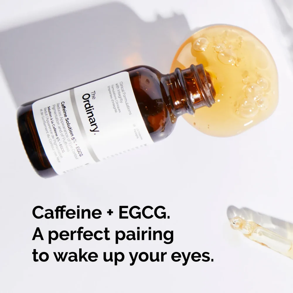 THE ORDINARY - SOLUTION DE Caféine 5% + EGCG Caffeine - 30ml