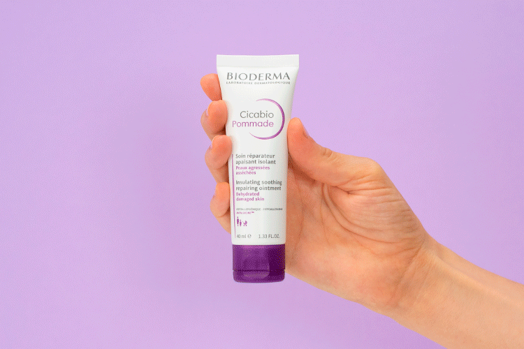 BIODERMA Cicabio Pommade - Soin réparateur apaisant isolant pour peaux agressées asséchées - 40ml