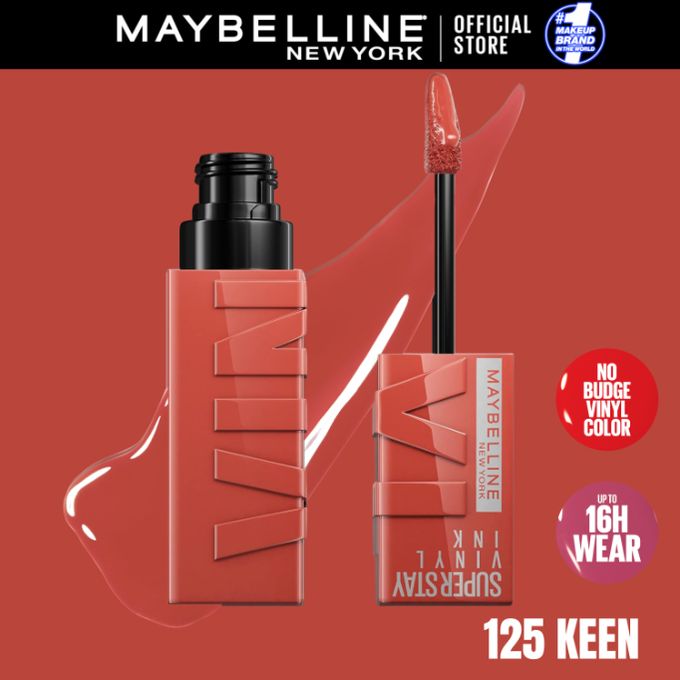 MAYBELLINE SUPERSTAY VINYL INK GLOSS 35 CHEEKY color 10 MAYBELLINE SUPERSTAY VINYL INK GLOSS 35 CHEEKY color 10