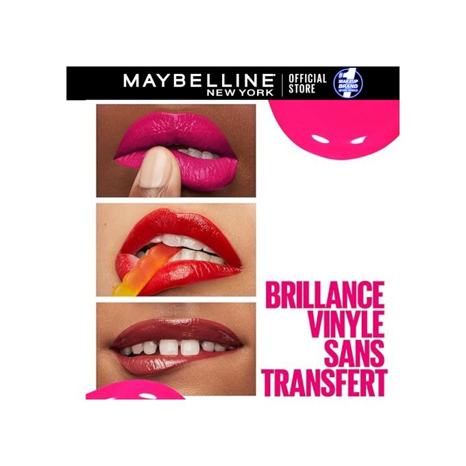 MAYBELLINE SUPERSTAY VINYL INK GLOSS 35 CHEEKY color 10 MAYBELLINE SUPERSTAY VINYL INK GLOSS 35 CHEEKY color 10