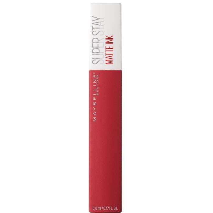 MAYBELLINE – ROUGE À LÈVRE MAT LIQUIDE – LONGUE TENUE – SUPERSTAY MATTE INK 5 ML: COLOR 15/20/65/75/80/130/155 MAYBELLINE – ROUGE À LÈVRE MAT LIQUIDE – LONGUE TENUE – SUPERSTAY MATTE INK 5 ML: COLOR 15/20/65/75/80/130/155
