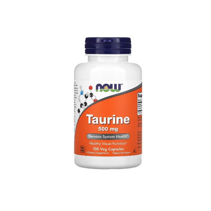 Now Foods Taurine, 500 mg 100 capsules Now Foods Taurine, 500 mg 100 capsules