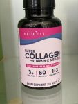 Neocell, Super collagène + Vitamin C & Biotin, 180 comprimés made in usa