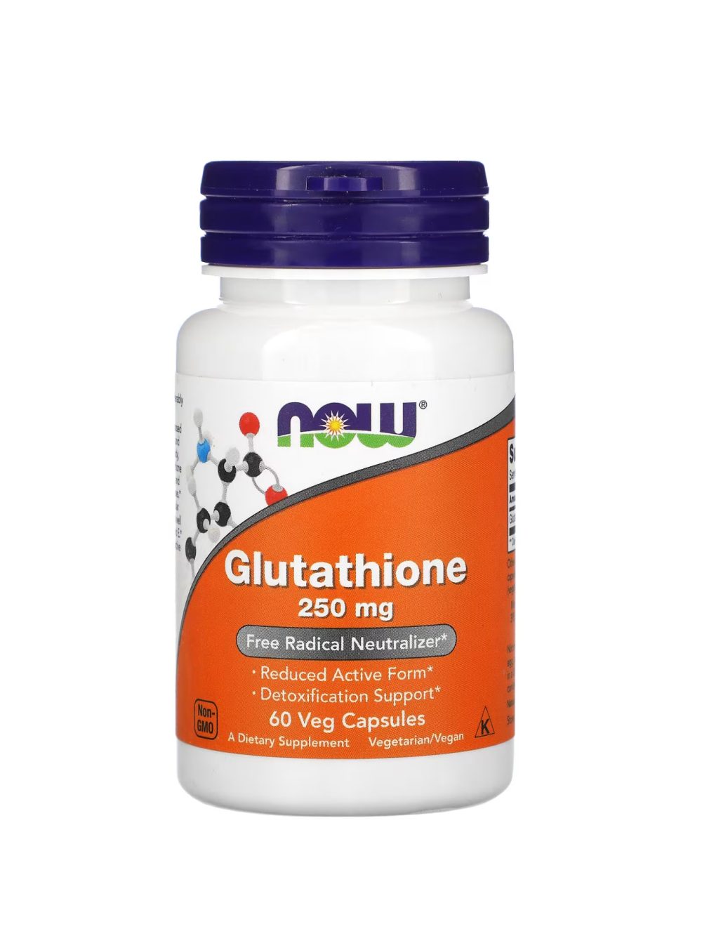 Now Foods Glutathione 250 Mg 60 Capsules