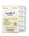 California Gold Nutrition Probiotiques LactoBif® 5 milliards d'UFC, 60 capsules végétales