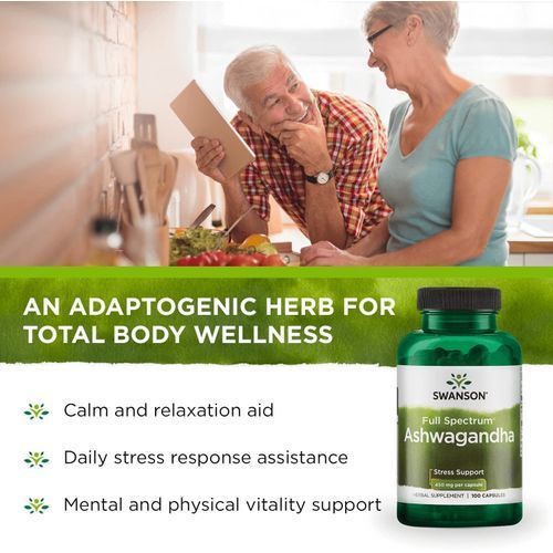 Swanson, Ashwagandha, 450 mg, 100 capsules