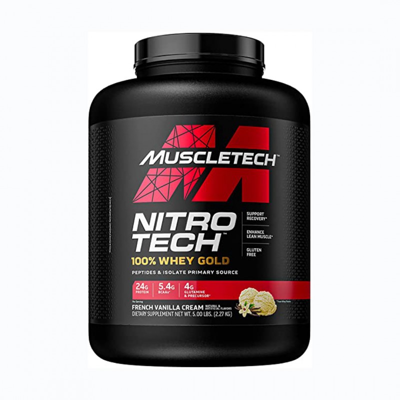 NITRO TECH 100%WHEY GOLD MUSCLETECH 2.28KG