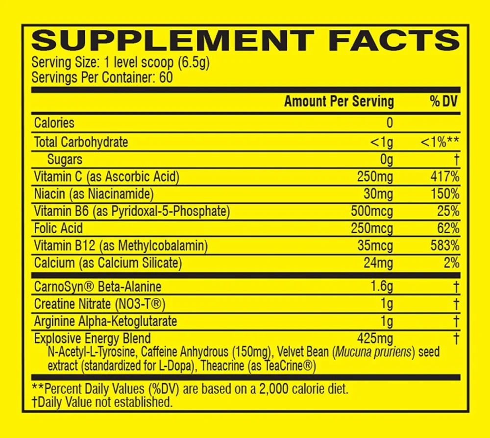 Cellucor C4 Original pré workout 207g cosmic rainbow- Made in USA