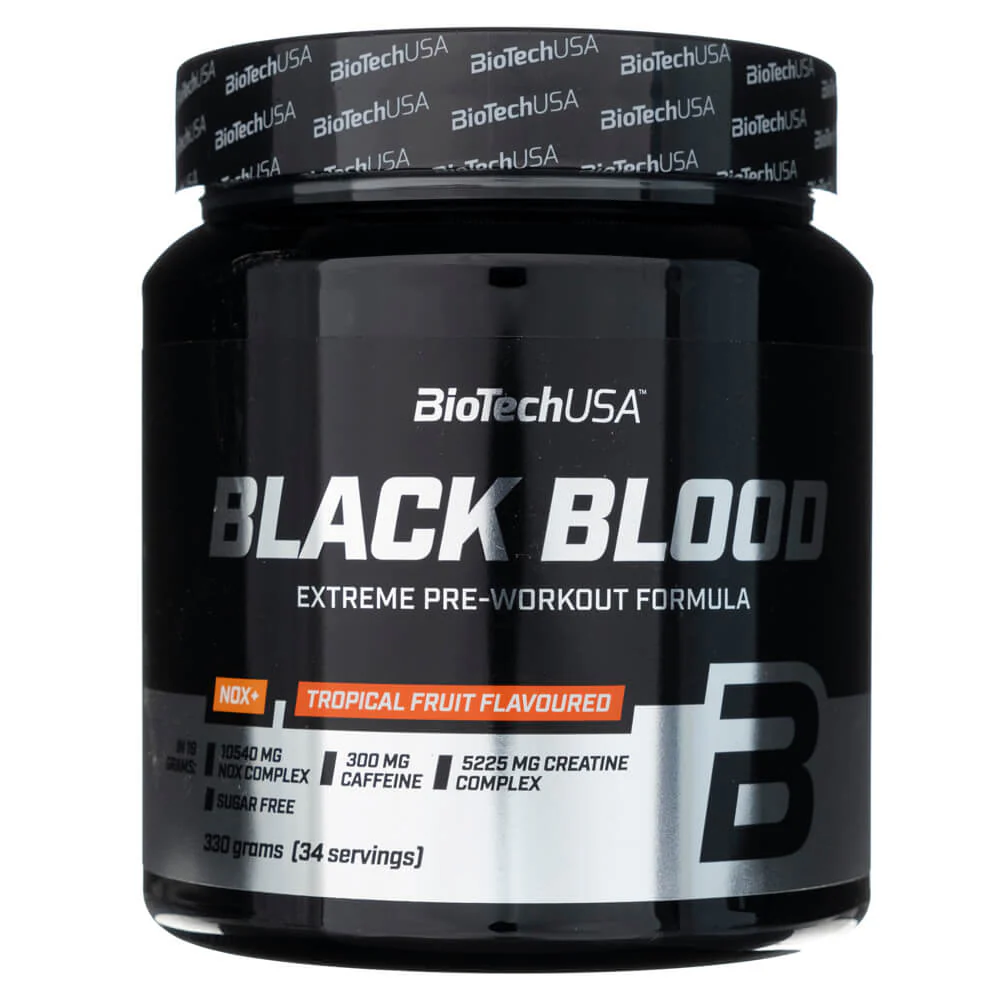 BIOTECH USA Black Blood NOX+ 330g Extreme Pre-workout