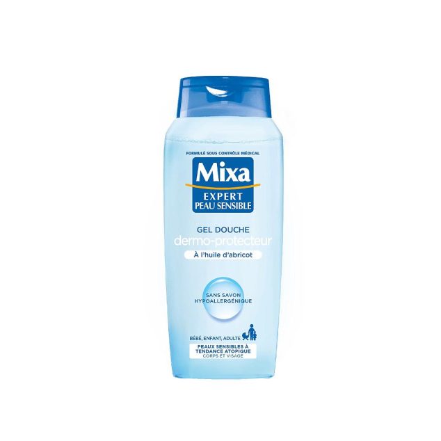 MIXA EXPERT PEAU SENSIBLE GEL DOUCHE DERMO-PROTECTEUR PEAUX ATOPIQUES 400ML