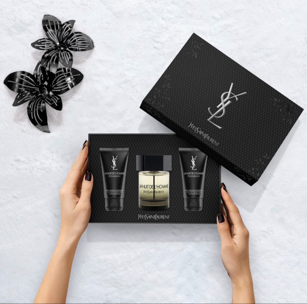 YVES SAINT LAURENT LA NUIT DE L'HOMME EAU DE TOILETTE COFFRETEau de Toilette 100 ml + Gel Douche 2 x 50 ml YVES SAINT LAURENT LA NUIT DE L'HOMME EAU DE TOILETTE COFFRETEau de Toilette 100 ml + Gel Douche 2 x 50 ml