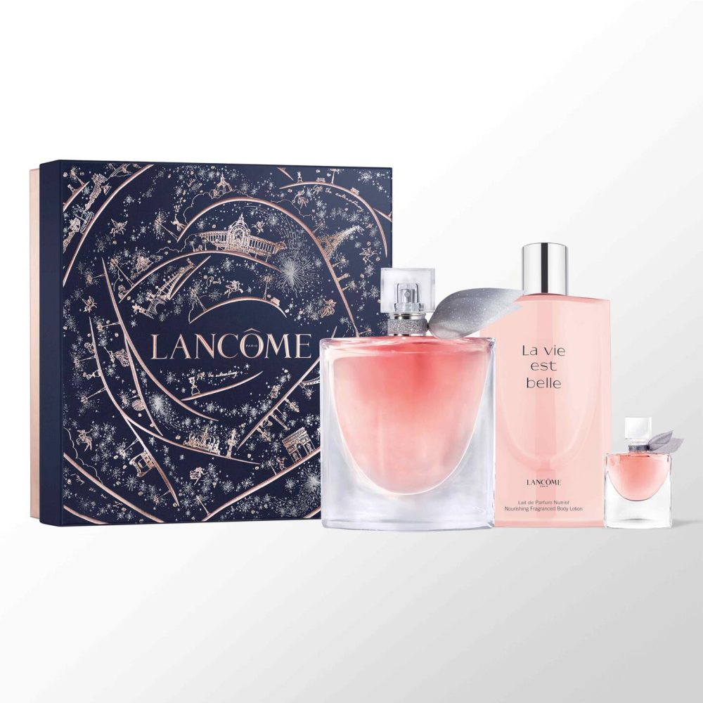LANCÔME COFFRET LA VIE EST BELLE EAU DE PARFUM Eau de Parfum 100ml + Miniature 4ml + Lait pour le corps 200ml
