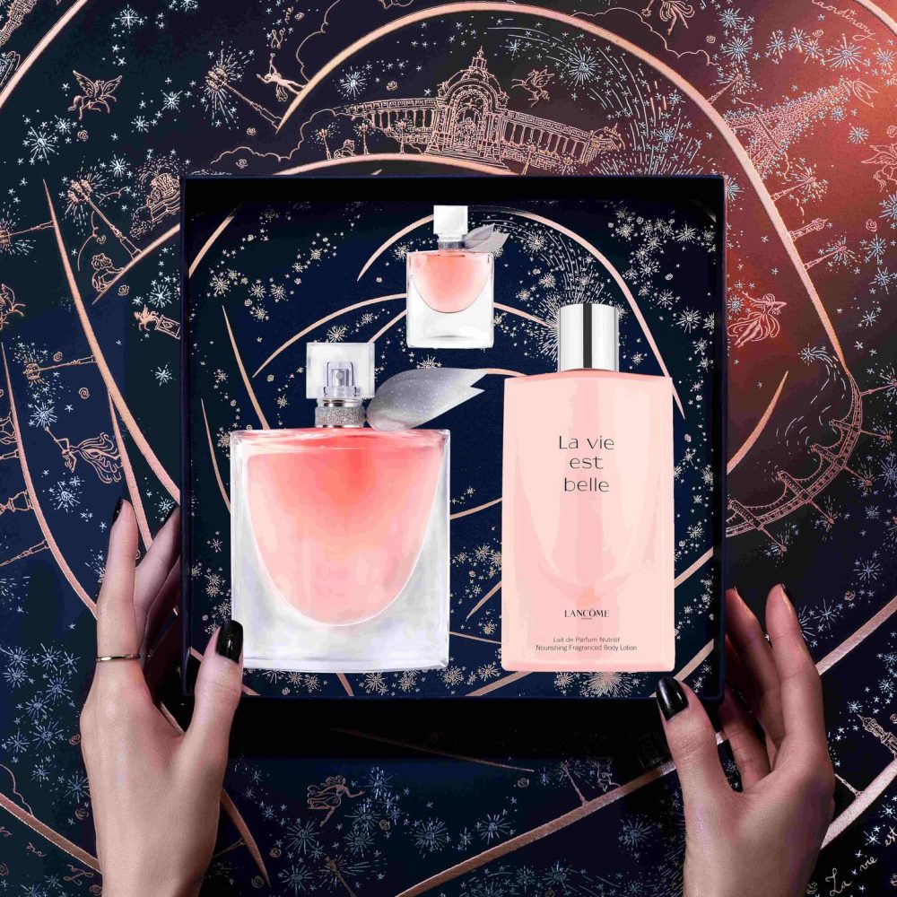LANCÔME COFFRET LA VIE EST BELLE EAU DE PARFUM Eau de Parfum 100ml + Miniature 4ml + Lait pour le corps 200ml LANCÔME COFFRET LA VIE EST BELLE EAU DE PARFUM Eau de Parfum 100ml + Miniature 4ml + Lait pour le corps 200ml