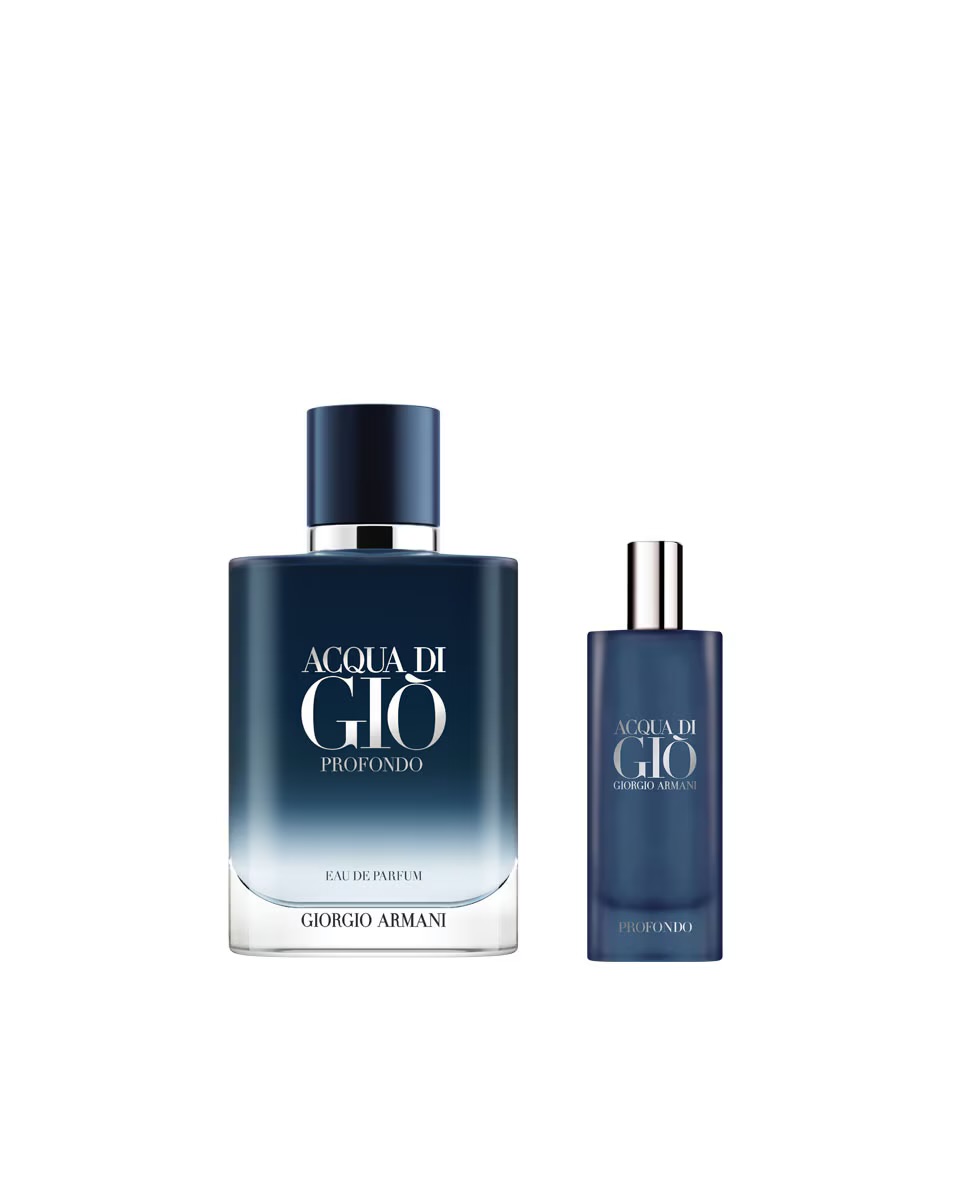 GIORGIO ARMANI ACQUA DI GIÒ PROFONDO EAU DE PARFUM 100 ml+ 15 ml.
