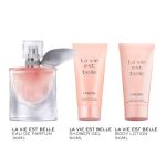 LANCÔME COFFRET LA VIE EST BELLE EAU DE PARFUM  30ml + Gel Douche 50ml + Lait pour le corps 50ml