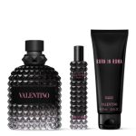 VALENTINO UOMO BORN IN ROMA EDT 100ML + 15ML + GEL DOUCHE 75ML COFFRET