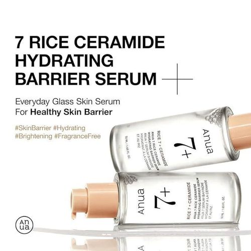 ANUA 7 RICE CERAMIDE HYDRATING BARRIER SERUM 50ML