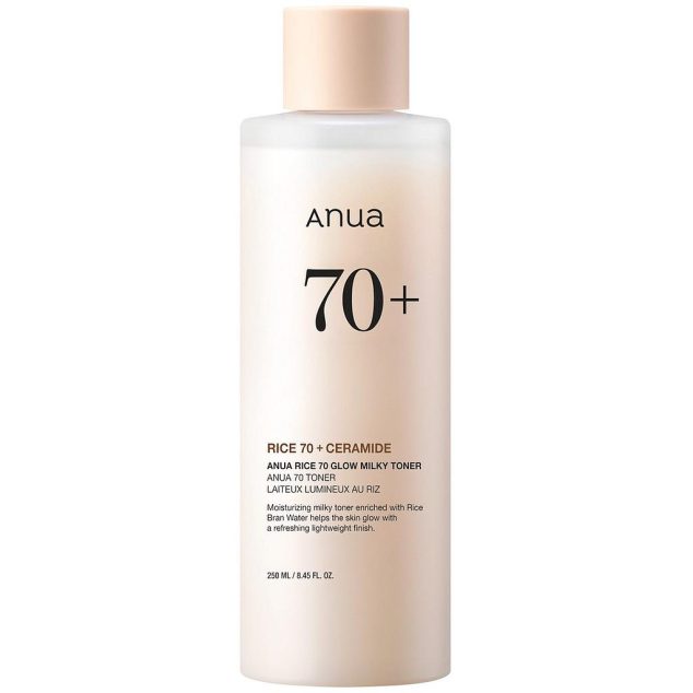 ANUA RICE 70 GLOW MILKY TONER 250ML