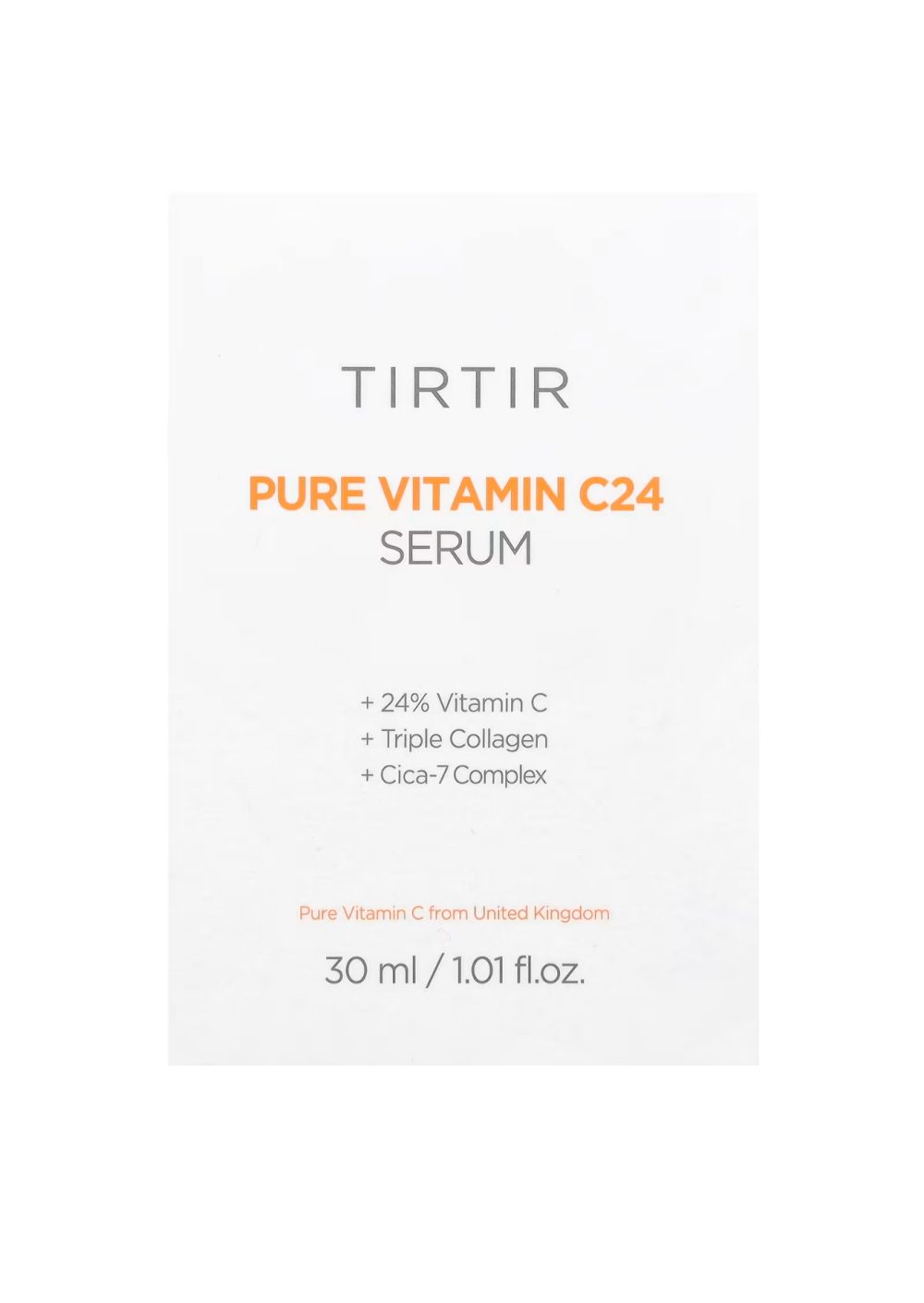 TIRTIR SERUM A la vitamine c 24 pure 30 ml TIRTIR SERUM A la vitamine c 24 pure 30 ml