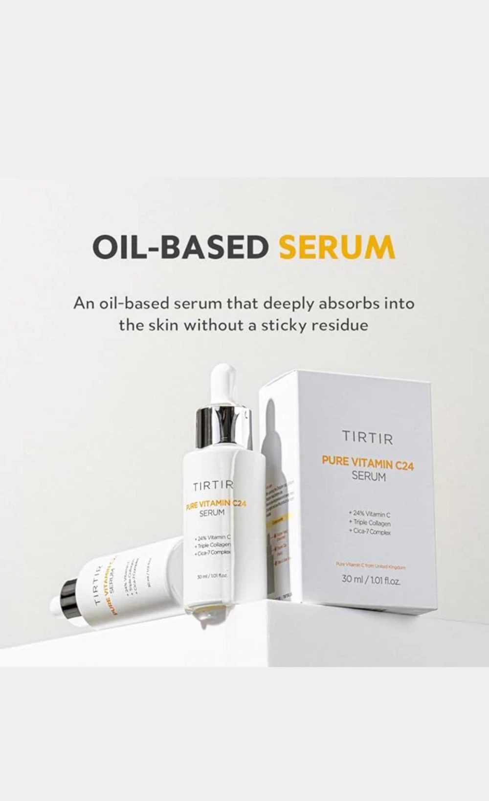 TIRTIR SERUM A la vitamine c 24 pure 30 ml TIRTIR SERUM A la vitamine c 24 pure 30 ml