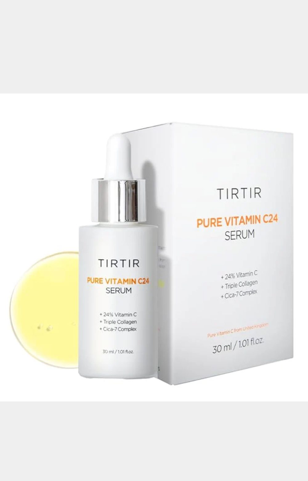 TIRTIR SERUM A la vitamine c 24 pure 30 ml TIRTIR SERUM A la vitamine c 24 pure 30 ml