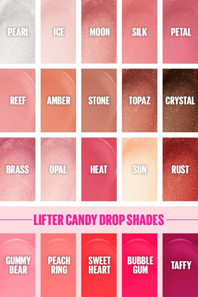 MAYBELLINE LIFTER GLOSS REPULPANT À L’ACIDE HYALURONIQUE les couleurs Disponible/002/003/004/005/007 MAYBELLINE LIFTER GLOSS REPULPANT À L’ACIDE HYALURONIQUE les couleurs Disponible/002/003/004/005/007