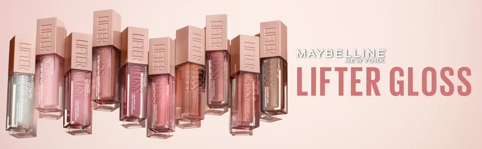 MAYBELLINE LIFTER GLOSS REPULPANT À L’ACIDE HYALURONIQUE les couleurs Disponible/002/003/004/005/007 MAYBELLINE LIFTER GLOSS REPULPANT À L’ACIDE HYALURONIQUE les couleurs Disponible/002/003/004/005/007