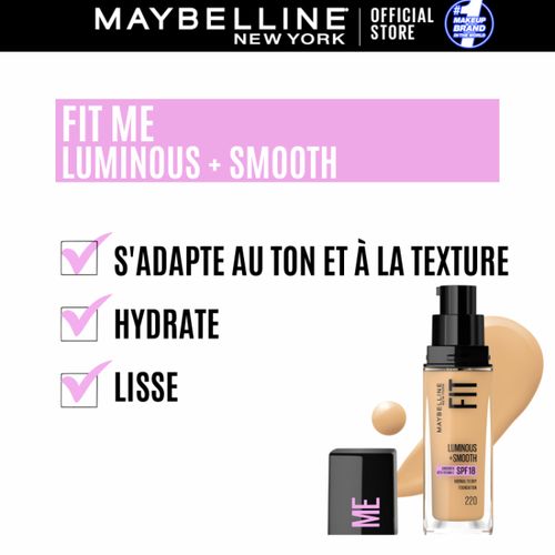 Maybelline New York Fit Me Luminous + Smooth SPF 18 Foundation 30ml /105/110/115/120/125/130/ Maybelline New York Fit Me Luminous + Smooth SPF 18 Foundation 30ml /105/110/115/120/125/130/