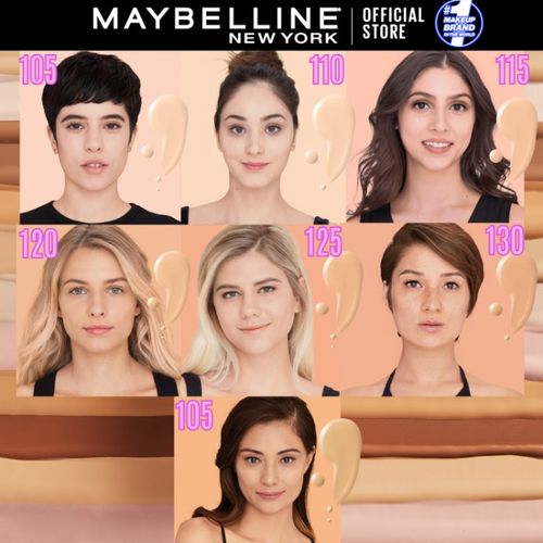 Maybelline New York Fit Me Luminous + Smooth SPF 18 Foundation 30ml /105/110/115/120/125/130/ Maybelline New York Fit Me Luminous + Smooth SPF 18 Foundation 30ml /105/110/115/120/125/130/
