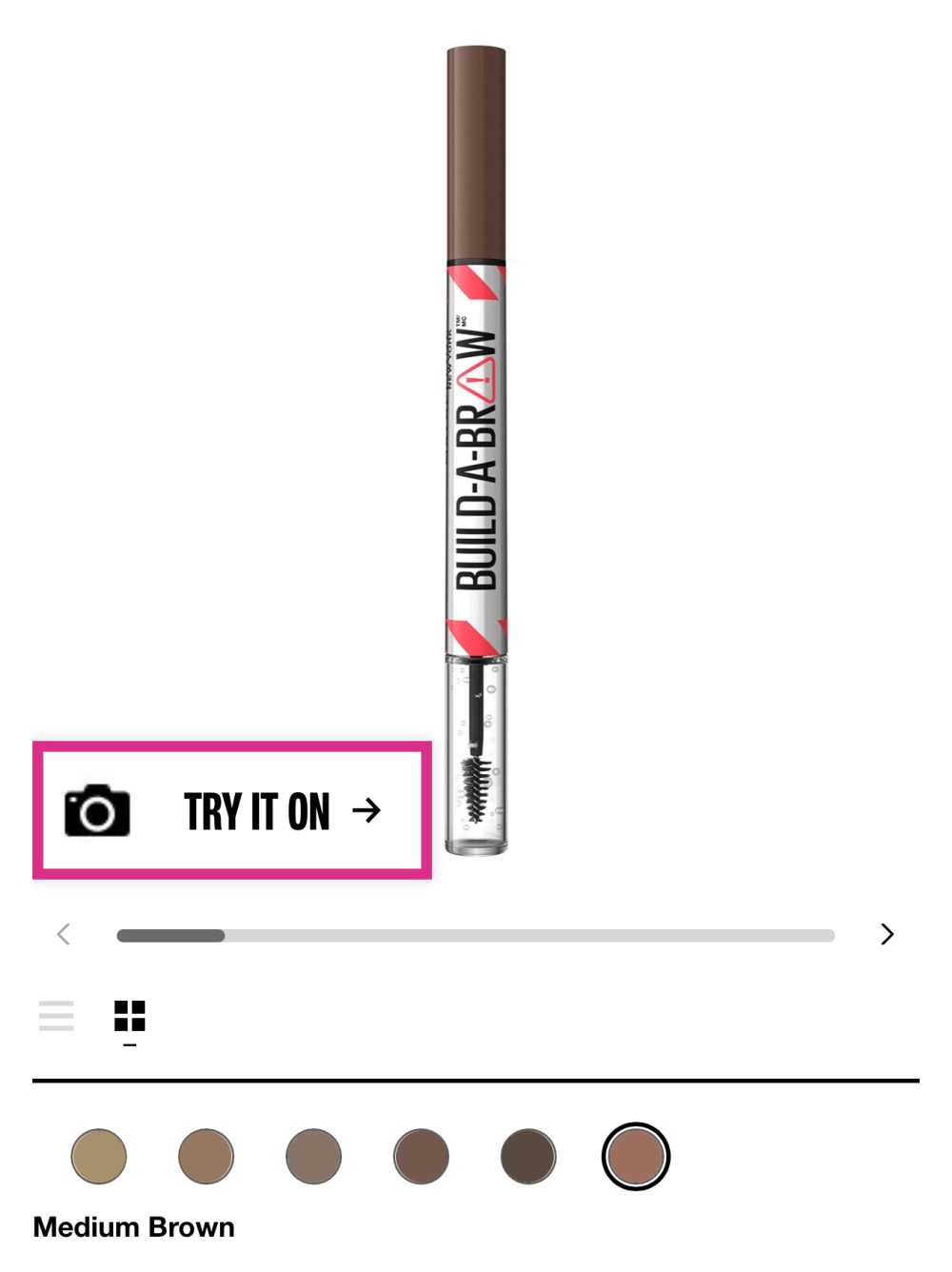 Maybelline New York BUILD-A-BROW - Gel sourcils - medium brown