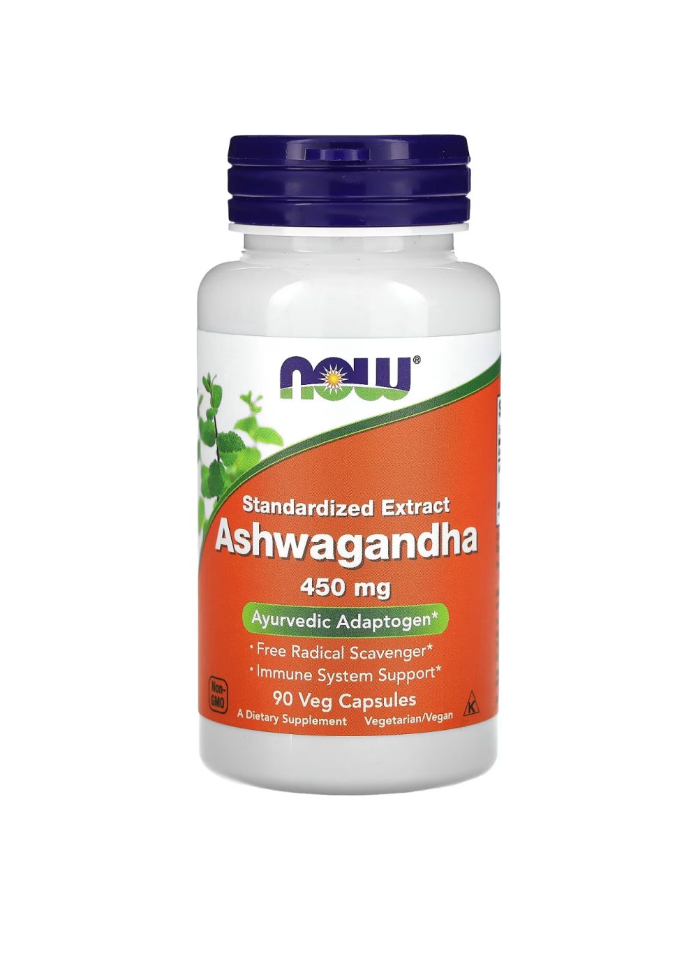 NOW FOODS  Ashwagandha 450 mg  90 Capsules