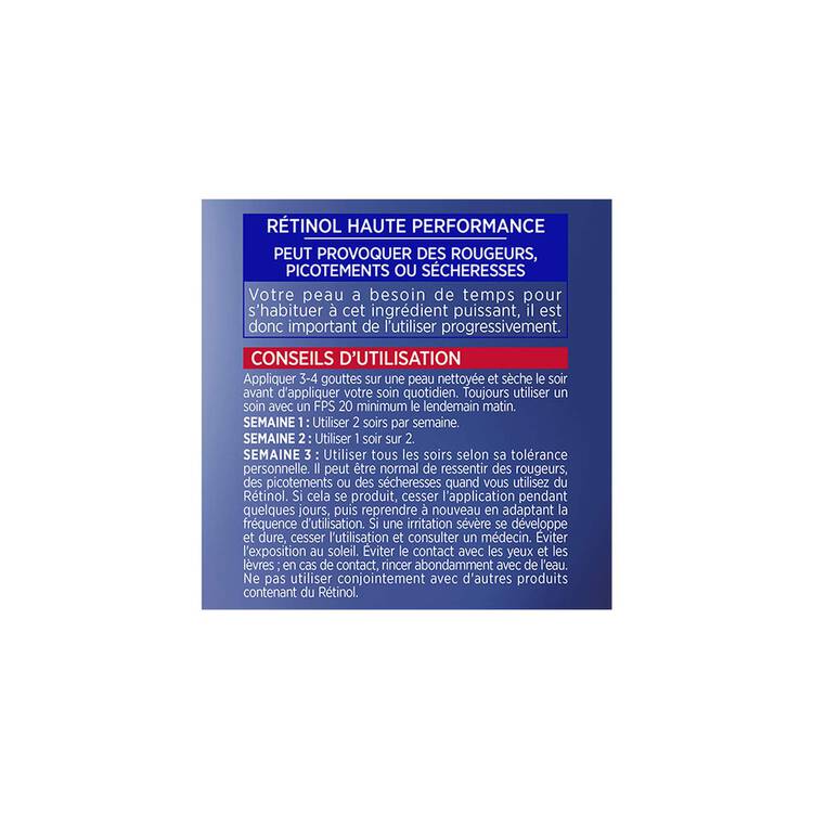 L’oreal paris Sérum de nuit rétinol pur à 0,2% Revitalift Laser 30ml