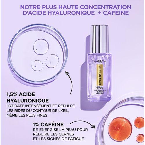 L’Oréal paris Hyaluron Expert Sérum Contour des Yeux 2.5% Acide Hyaluronique  20ml