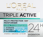 L’Oréal paris Triple Active Crème Multi Protectrice Jour Peau Normale à Mixte 50ml