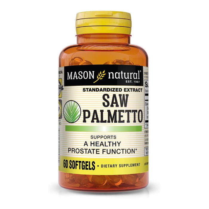 MASON NATURAL SAW PALMETTO 60 GELULES