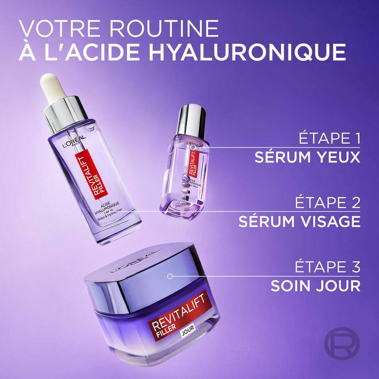L’oréal paris Serum Anti-rides Revitalift Filler 1.5% Acide Hyaluronique Pur 30mL L’oréal paris Serum Anti-rides Revitalift Filler 1.5% Acide Hyaluronique Pur 30mL