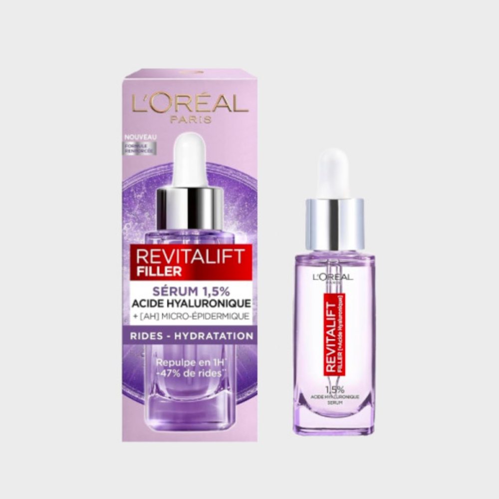 L’oréal paris Serum Anti-rides Revitalift Filler 1.5% Acide Hyaluronique Pur 30mL