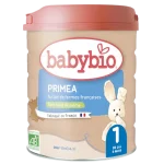 Babybio Lait Infantile Primea 1er Âge 800g  Lait en Poudre Bio Pour Bébé de 0 à 6 Mois