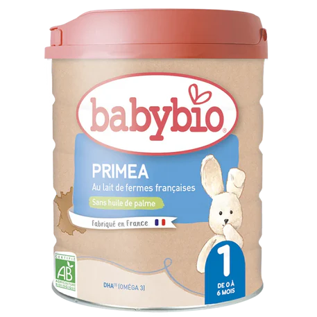 Babybio Lait Infantile Primea 1er Âge 800g  Lait en Poudre Bio Pour Bébé de 0 à 6 Mois