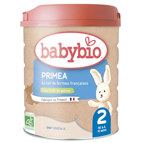 Babybio Lait Infantile Primea 2ème Âge 800g - 6-12mois
