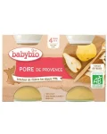 Babybio Petit Pot Poire de Provence 2x 130g