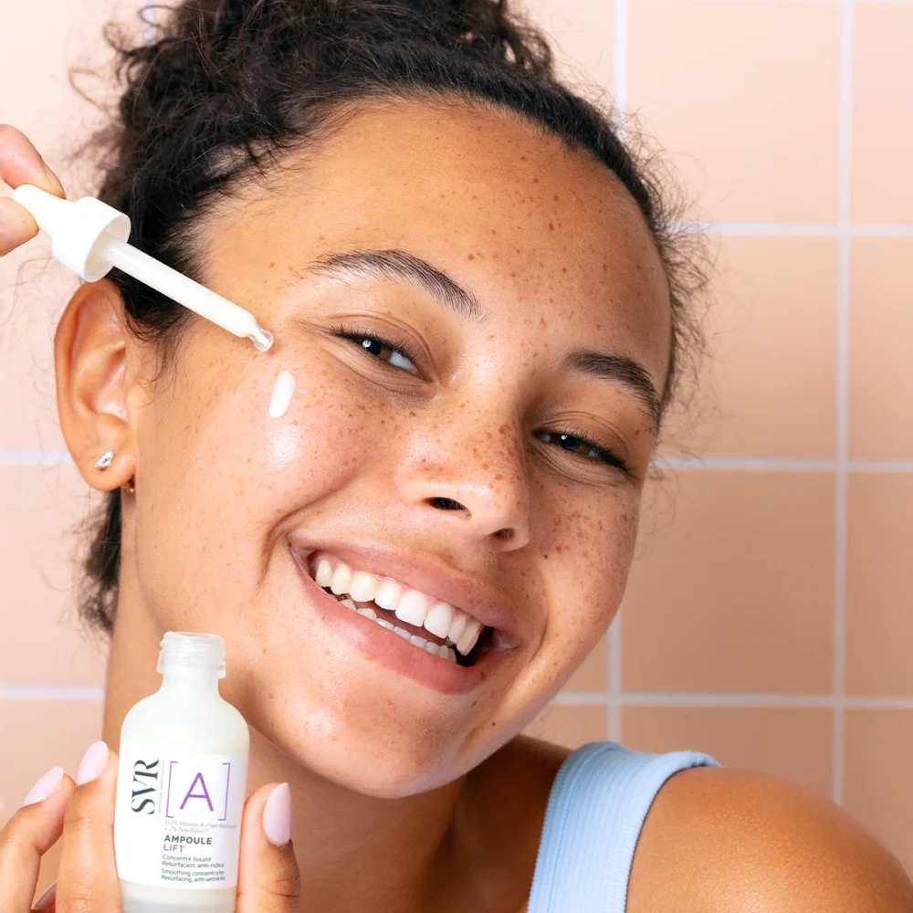 SVR [A] AMPOULE LIFT - Concentré Lissant Resurfaçant Anti-Rides - Visage - Tous Types de Peaux, 30ml