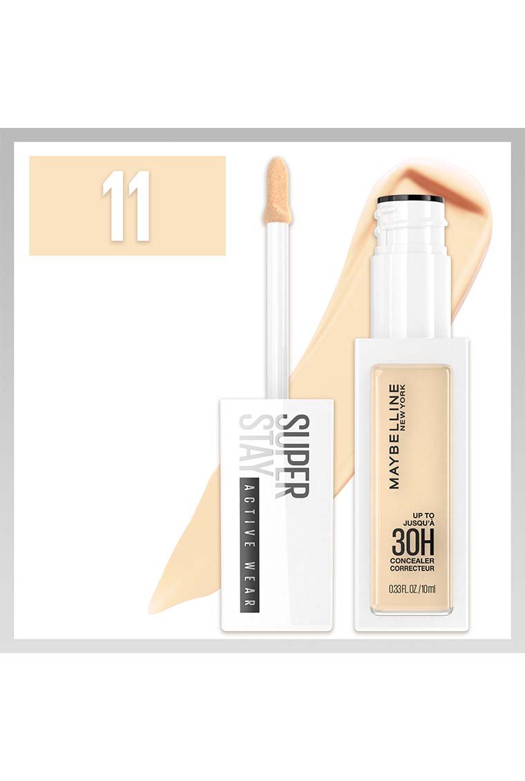 Maybelline – SUPER STAY 30H FULL COVERAGE CONCEALER – 11 Nude