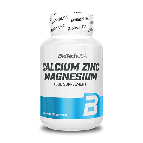 BioTechUSA Calcium Zinc Magnesium  100 comprimés