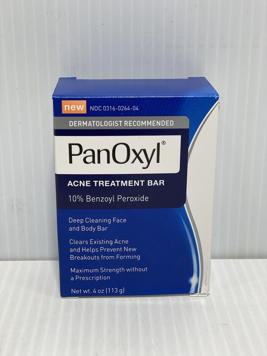 PanOxyl Acne Treatment Bar 10% Benzoyl Peroxide PanOxyl Acne Treatment Bar 10% Benzoyl Peroxide