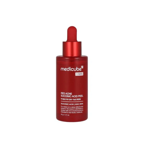 MEDICUBE 1 MIN RED ACNE SUCCINIC ACID PEEL 40 G
