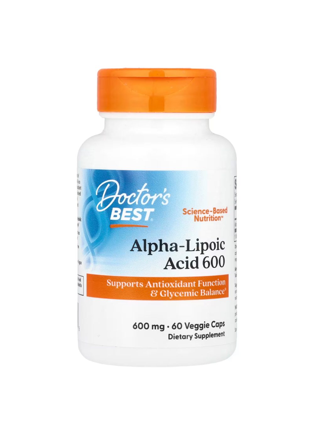 Doctor’s Best alpha lipioc acid 600mg 60capsules