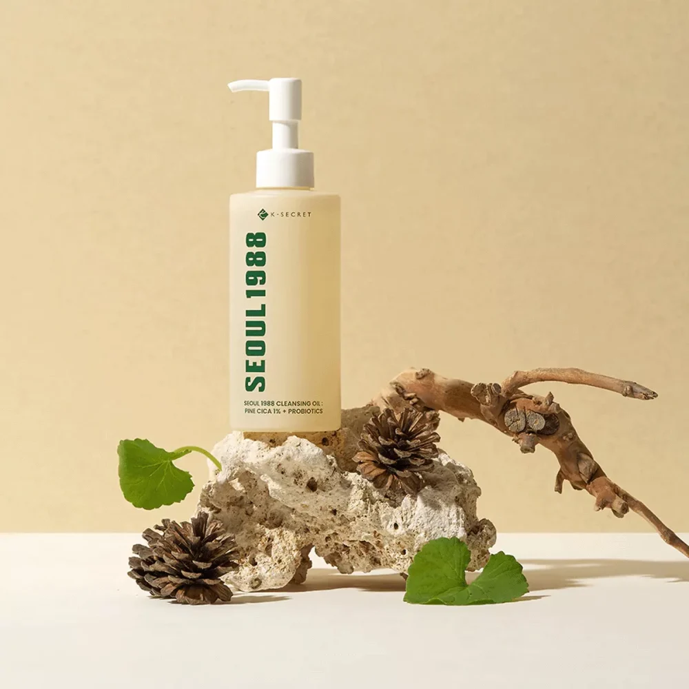 K-secret Seoul 1988 Cleansing Oil Pine Cica 1% + Probiotics - 200 ml